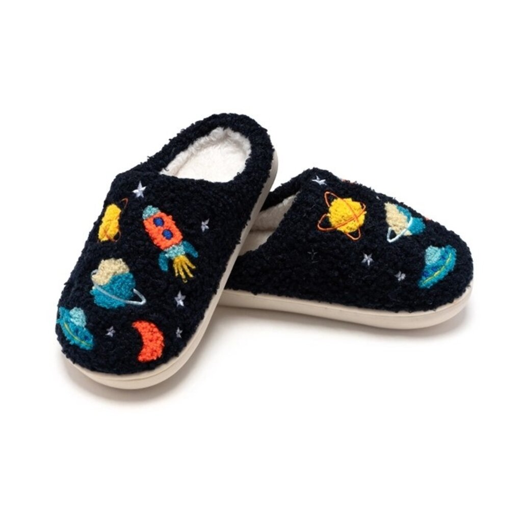 WHLR- Kids Outer Space Slippers