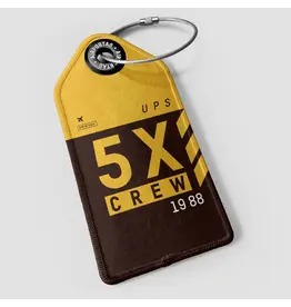 WHAT-2 5X Crew Luggage Tag