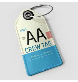 WHAT-2 AA Crew Tag Luggage Tag