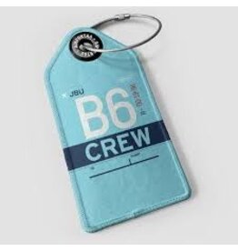 WHAT-2 B6 Crew Luggage Tag