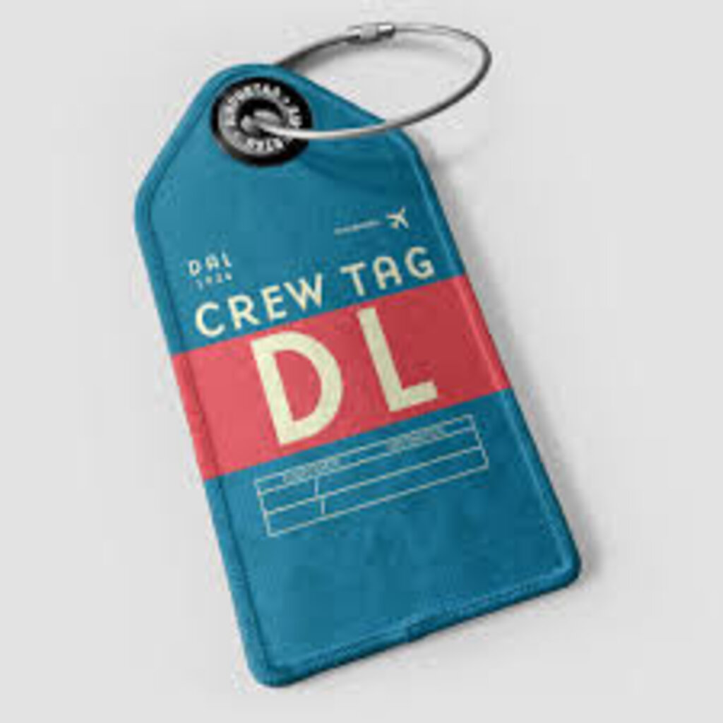 WHAT-2 DL Crew Luggage Tag