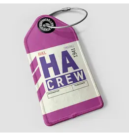 WHAT-2 HA Crew Luggage Tag