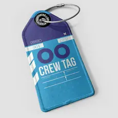 WHAT-2 OO Crew Luggage Tag