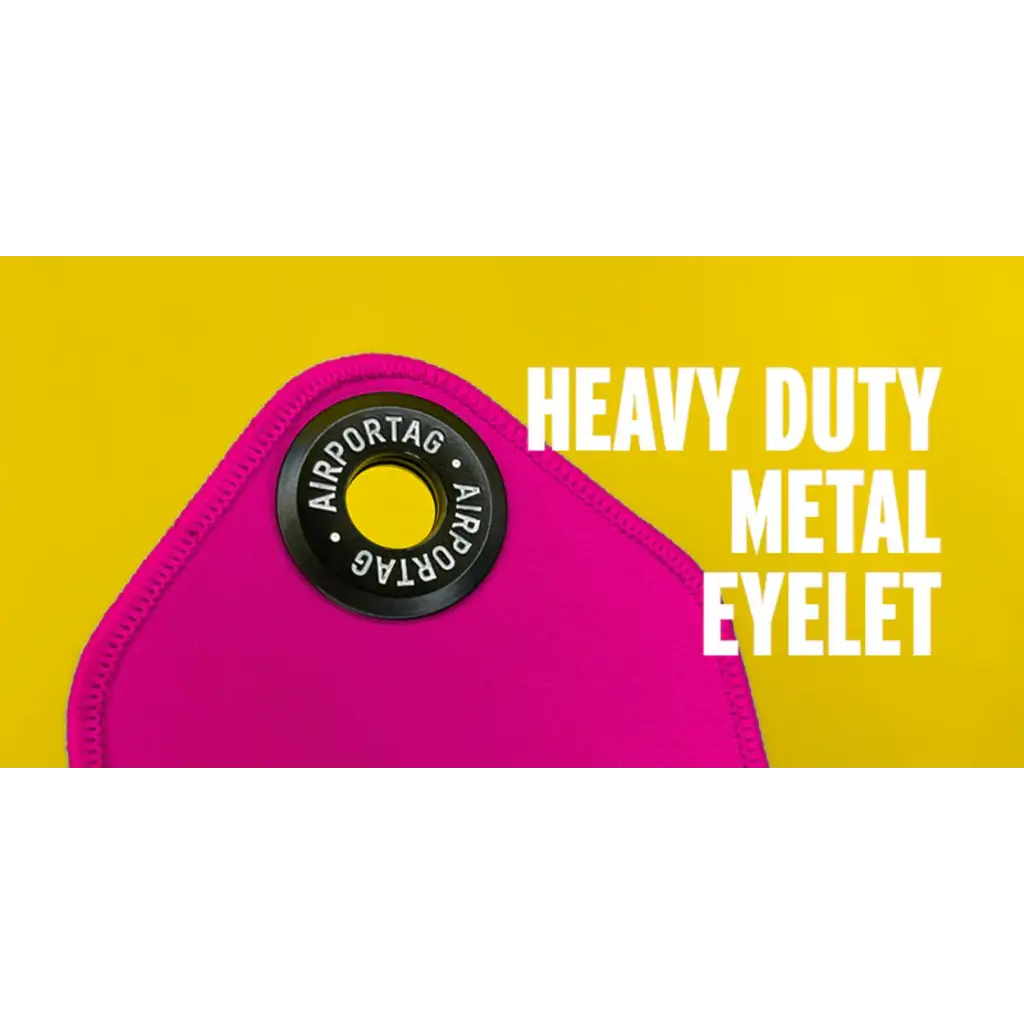 WHAT-2 Pan Am Bauhaus Pink Luggage Tag