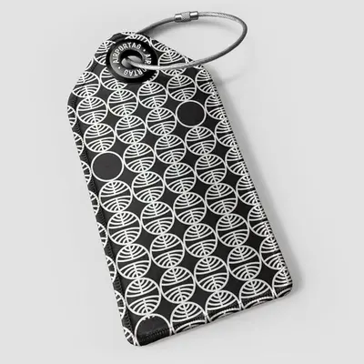 WHAT-2 Pan Am Globe Luggage Tag