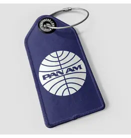 WHAT-2 Pan Am Logo Dark Blue Luggage Tag