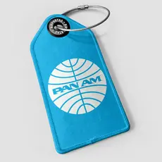 WHAT-2 Pan Am Logo Luggage Tag