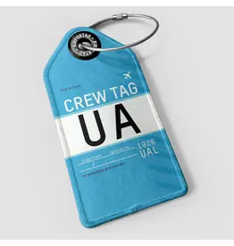 WHAT-2 UA Crew Luggage Tag