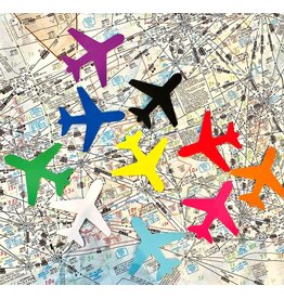 WHSKBNS- Airplane Sticker