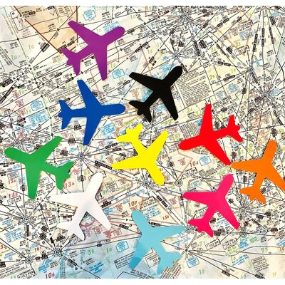 WHSKBNS- Airplane Sticker