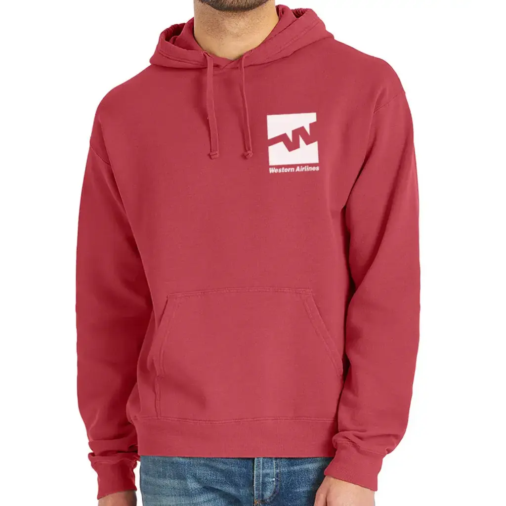 WHMS-  Western Airlines Logo Hoodie