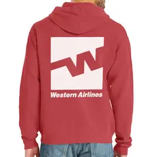 WHMS-  Western Airlines Logo Hoodie