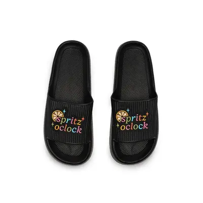 WHLR- Pool Slides Spritz O'clock Slippers