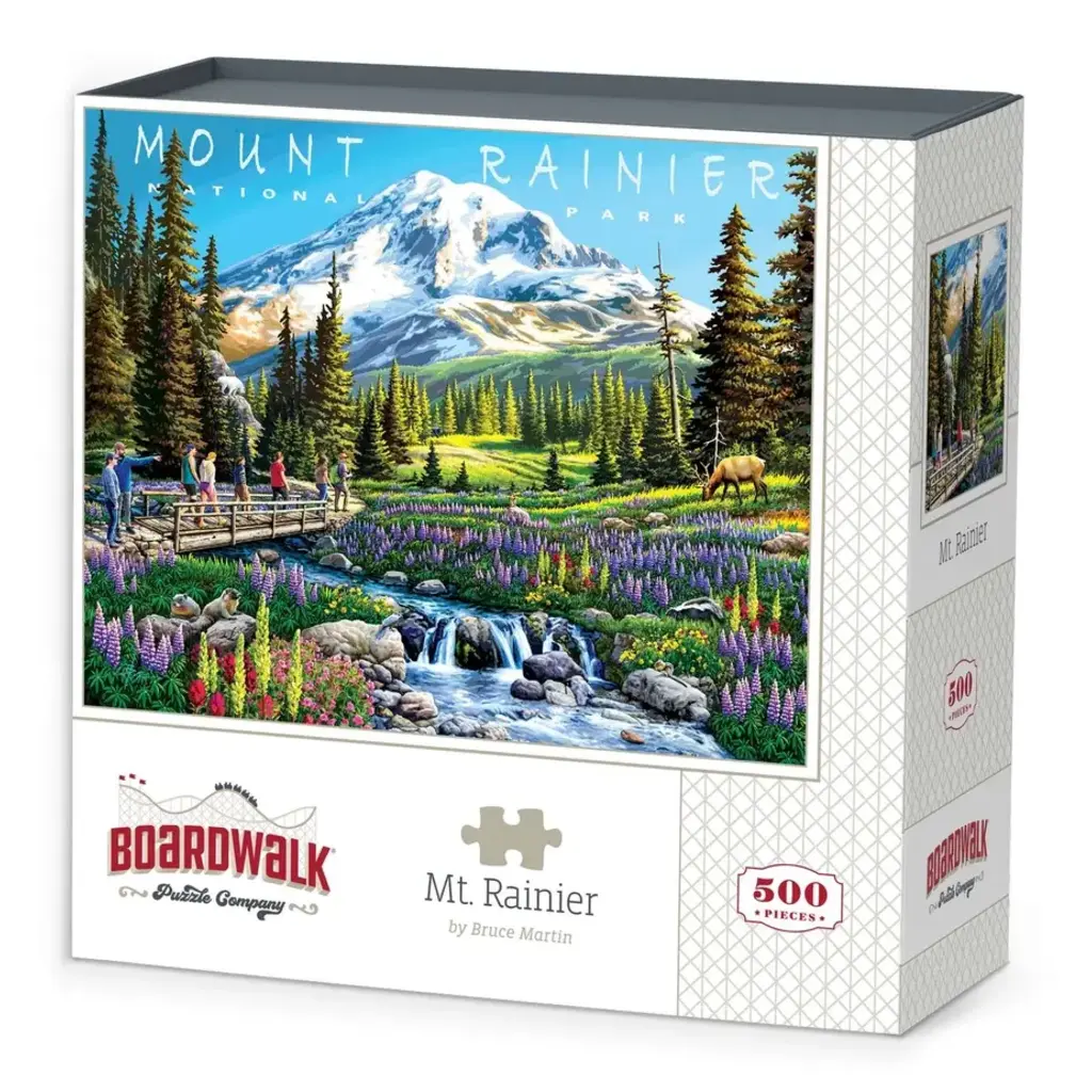 WH1DFA- 500 Piece Mt. Rainier National Park Puzzle