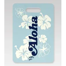 WHMS-  Fly Aloha Luggage Tag