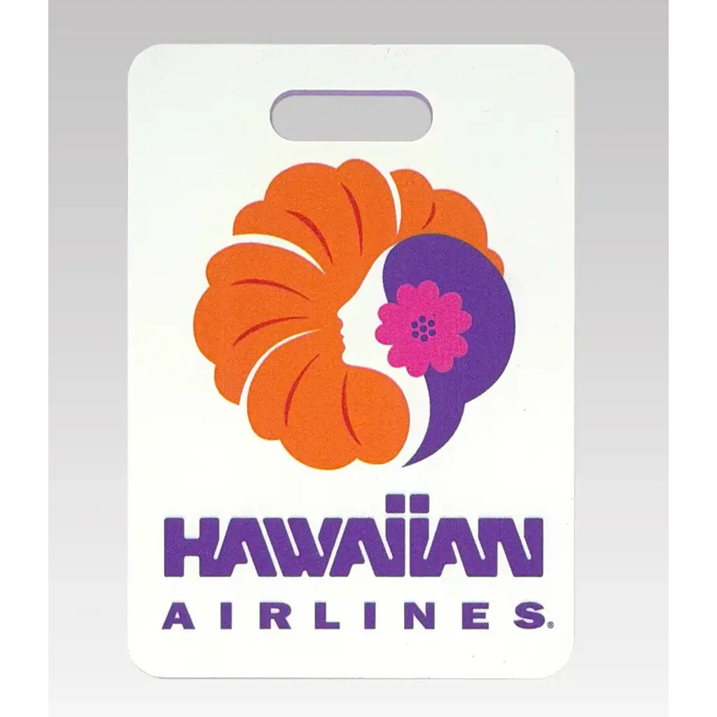 WHMS- Hawaiian Airlines Logo Luggage Tag