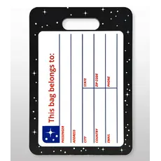 WHMS-  NASA Meatball Luggage Tag