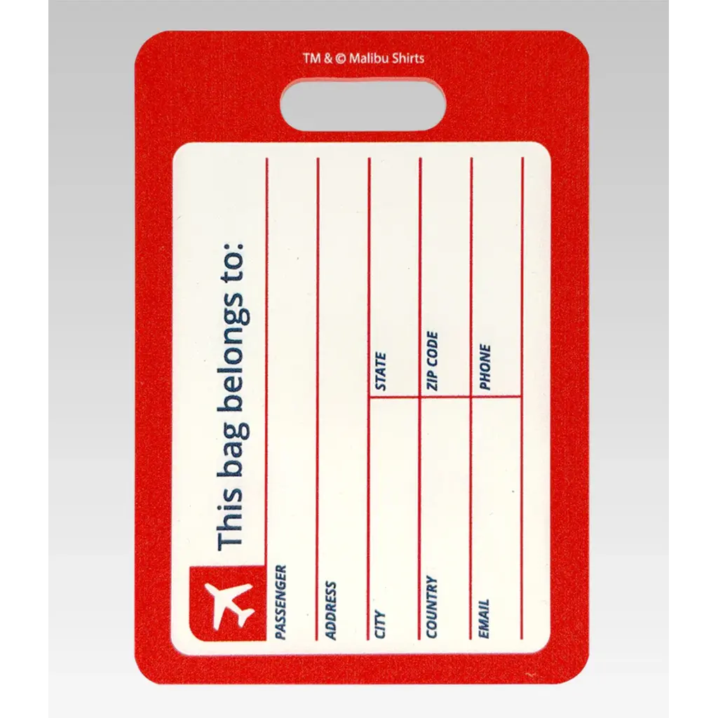 WHMS-  Northwest Airlines Logo Luggage Tag