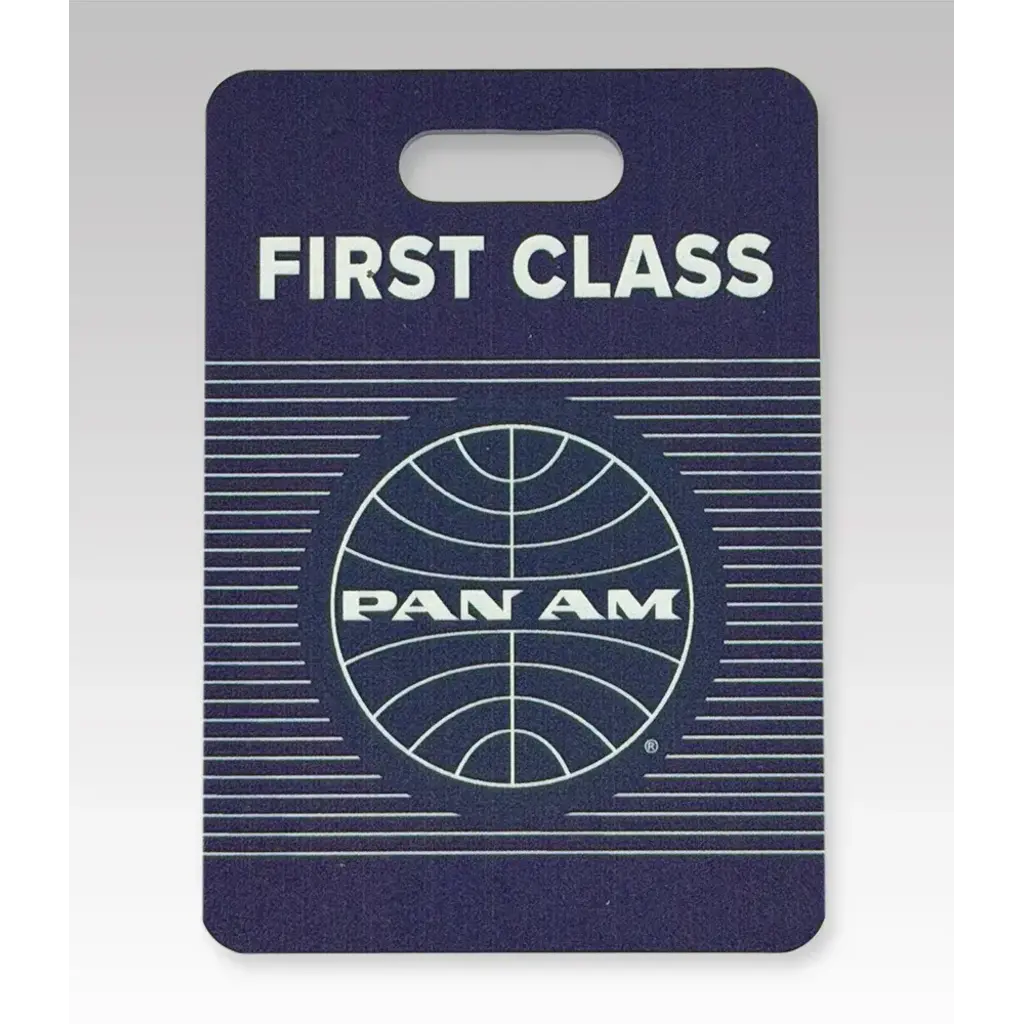 WHMS- Pan Am First Class Luggage Tag
