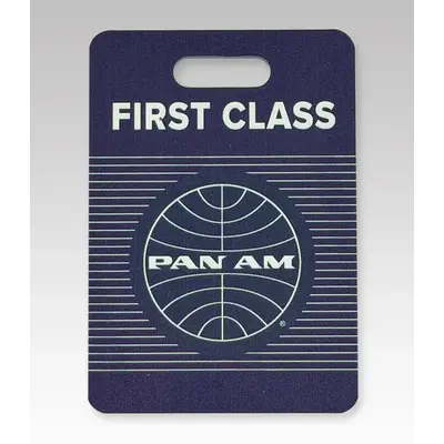 WHMS- Pan Am First Class Luggage Tag