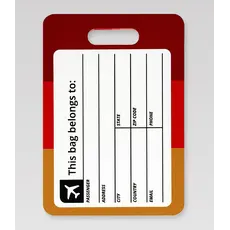 WHMS- PSA Logo Luggage Tag