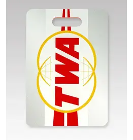 WHMS- TWA Double Globe Logo Luggage Tag