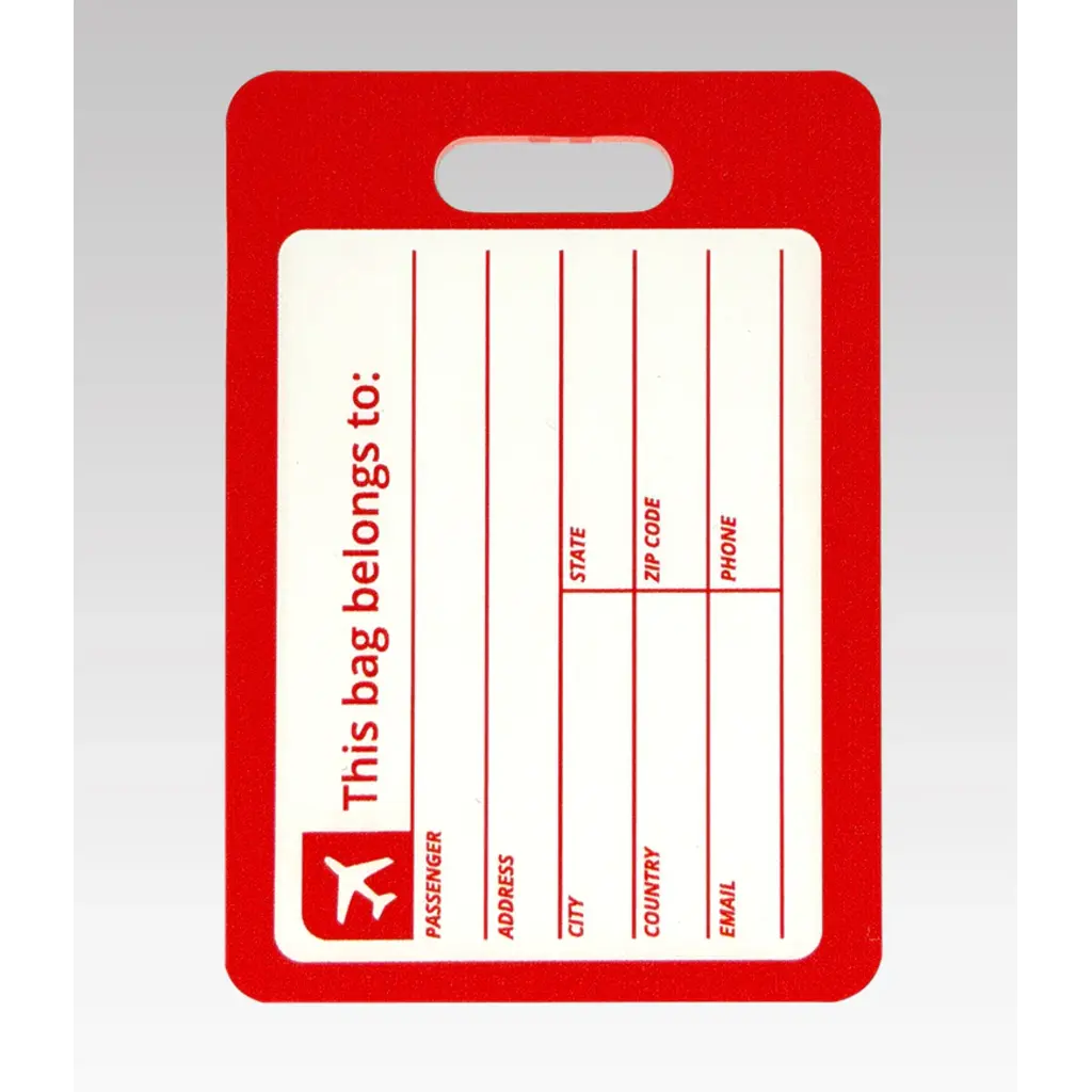 WHMS- TWA Double Globe Logo Luggage Tag