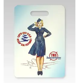 WHMS- TWA Pin Up Luggage Tag