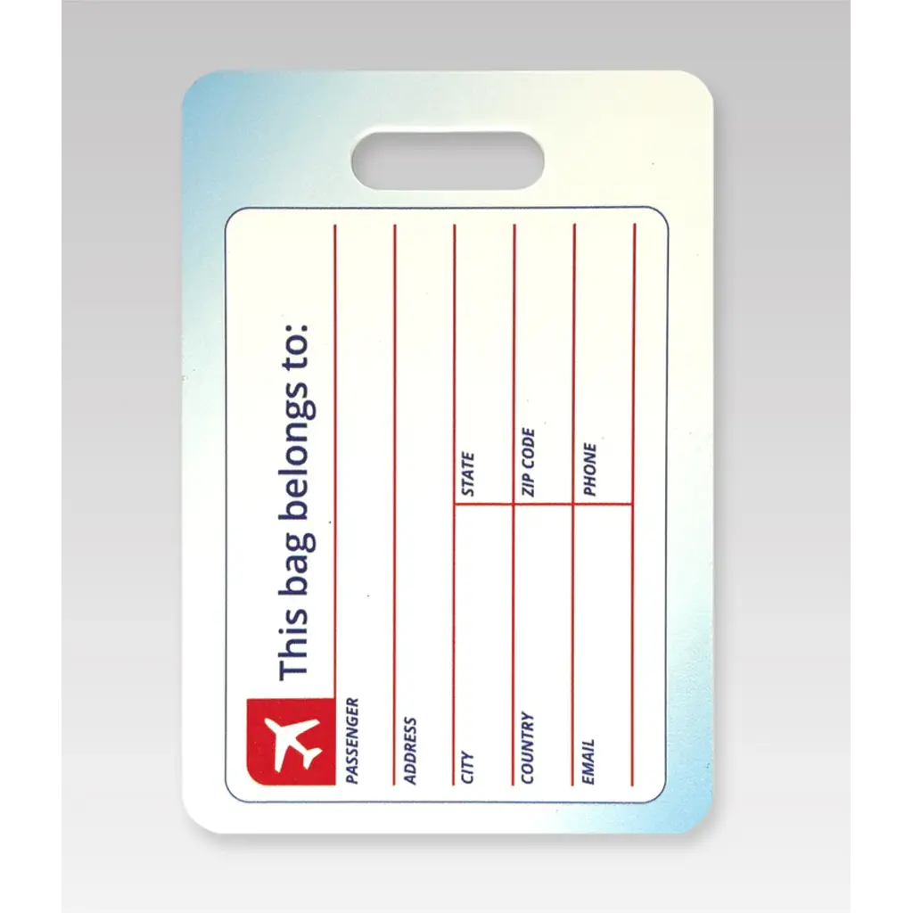 WHMS- TWA Pin Up Luggage Tag