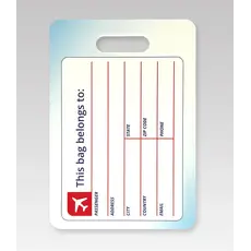 WHMS- TWA Pin Up Luggage Tag