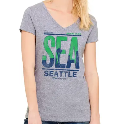 Pan Am Seattle Womens T-shirt