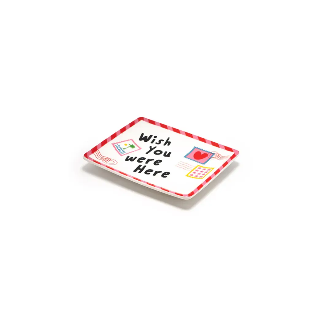 WHLR- Postcard Ceramic Trinket Tray