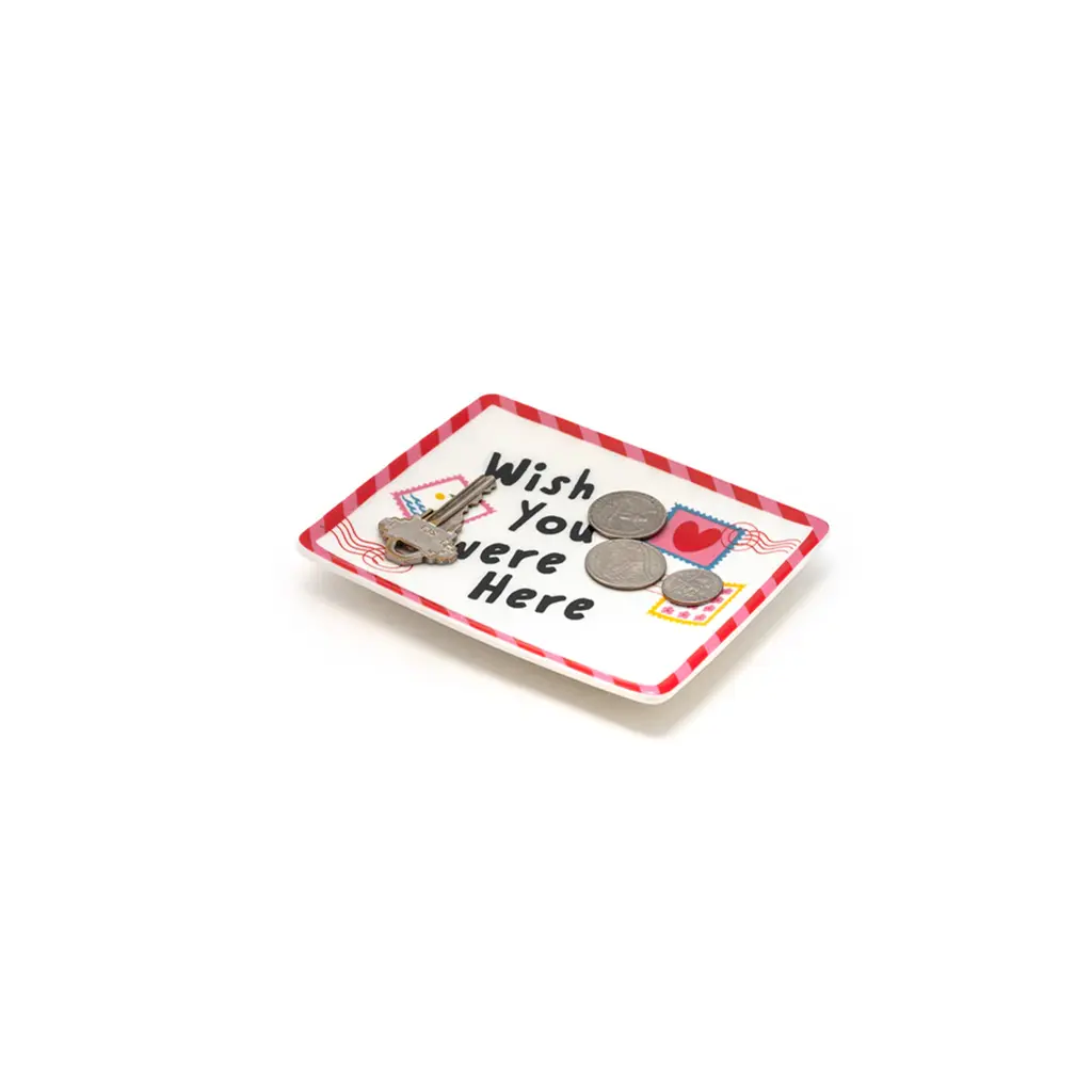 WHLR- Postcard Ceramic Trinket Tray