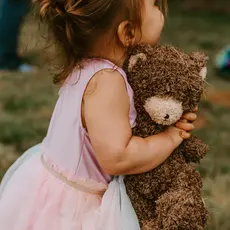 VAL Cubby the Bear Valentine Plush