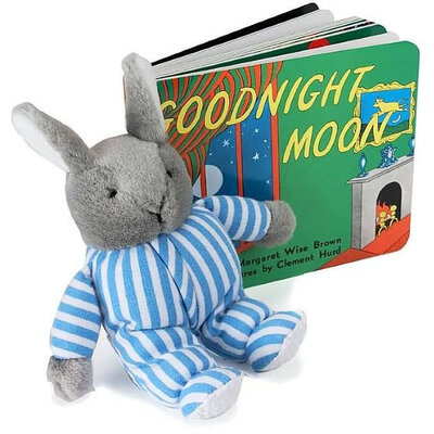 Goodnight Moon Book and Bunny