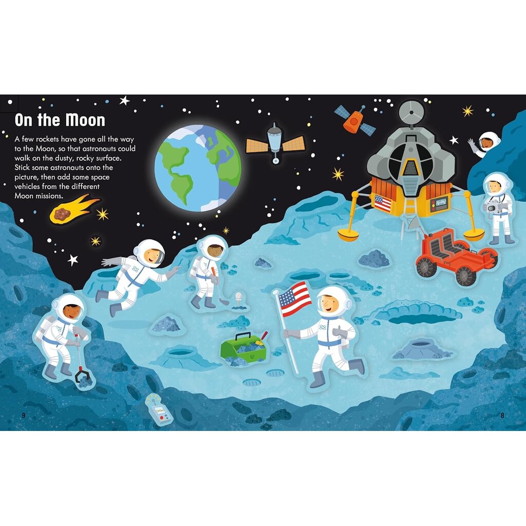 First Sticker Book Space