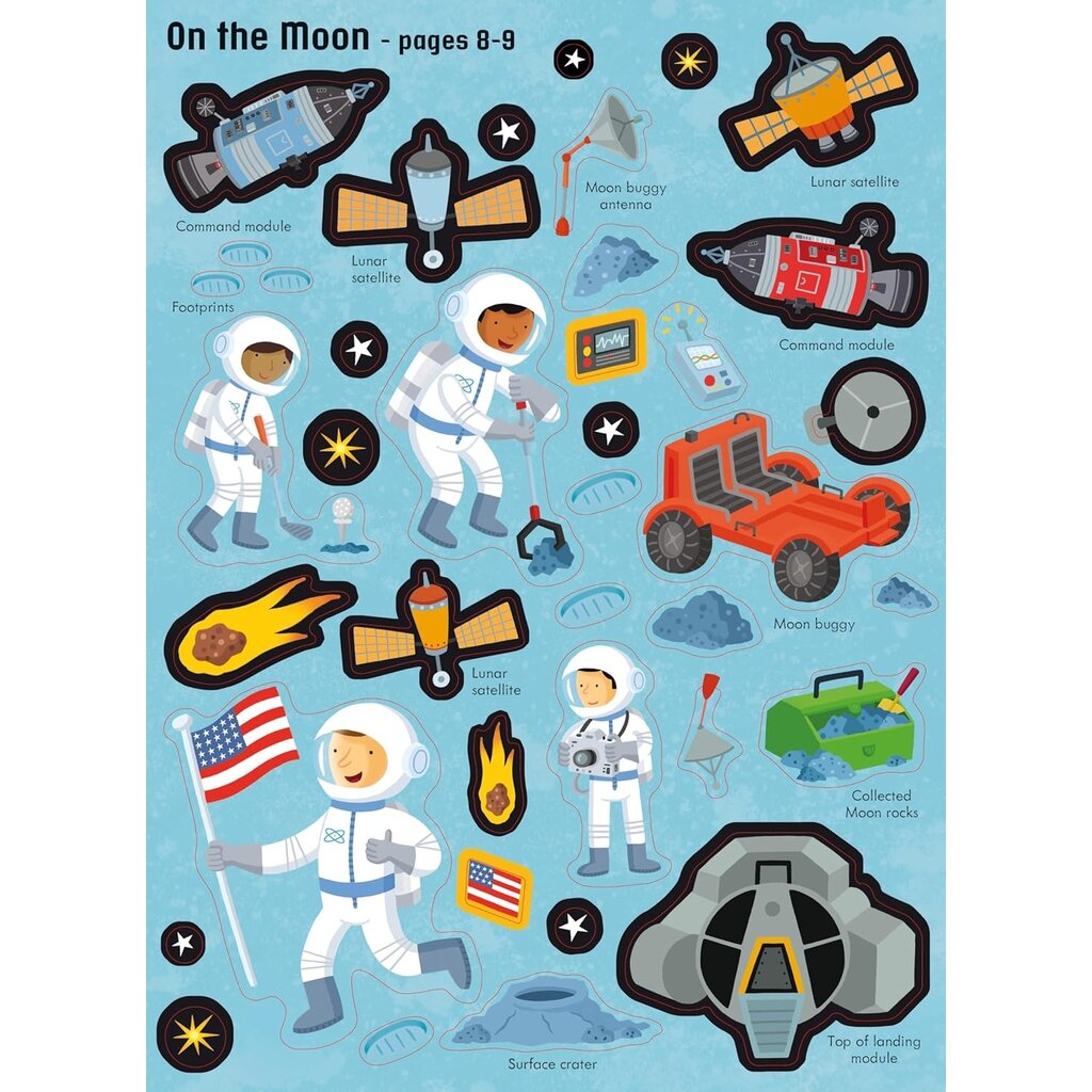 First Sticker Book Space