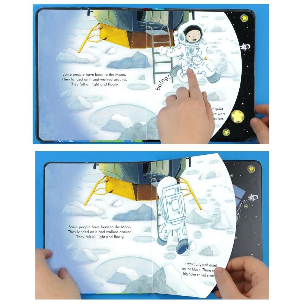 Peek Inside Space Kids Book