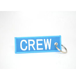 WHSKBNS- CREW Bag Tag Keychain - Blue