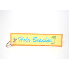 WHSKBNS- Hola Beaches Bag Tag Keychain