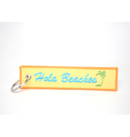 WHSKBNS- Hola Beaches Bag Tag Keychain