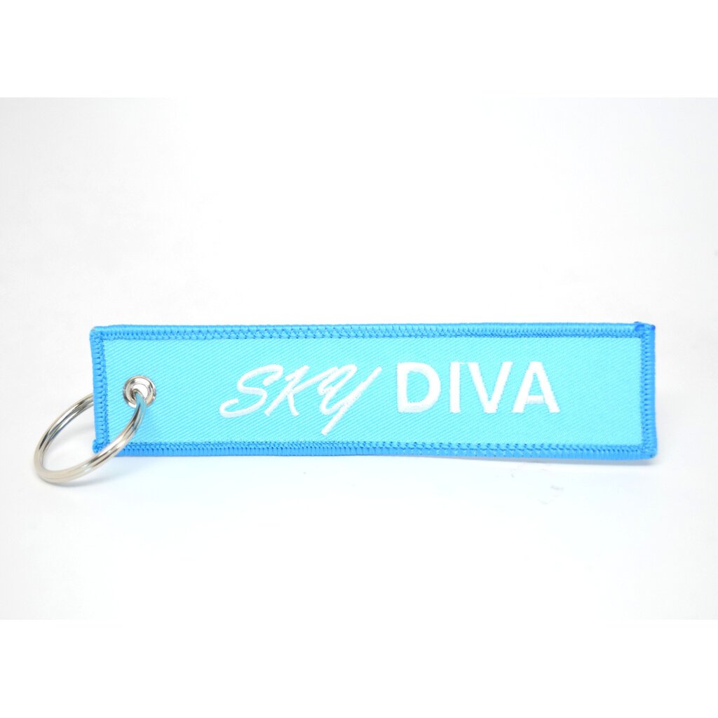 WHSKBNS- Sky Diva Bag Tag Keychain