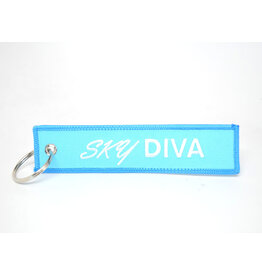 WHSKBNS- Sky Diva Bag Tag Keychain