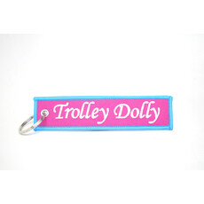 WHSKBNS- Trolley Dolly Bag Tag Keychain
