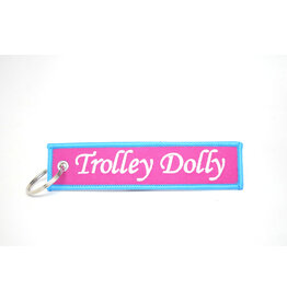 WHSKBNS- Trolley Dolly Bag Tag Keychain