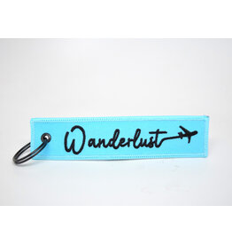 WHSKBNS- Wanderlust Bag Tag Keychain