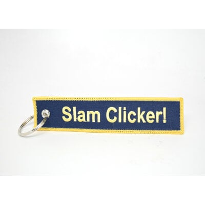 WHSKBNS- Slam Clicker! Bag Tag Keychain