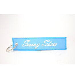 WHSKBNS- Sassy Stew bag Tag Keychain