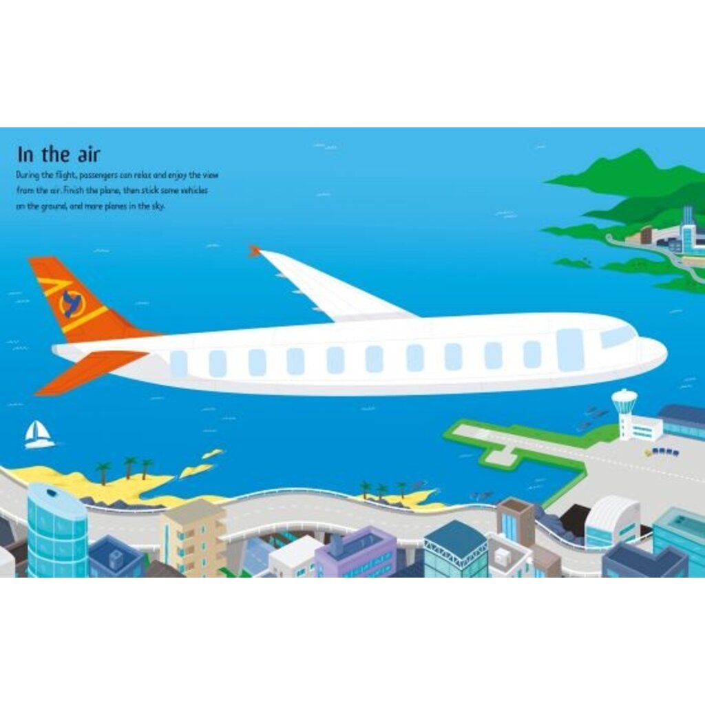 First Sticker Book Airport