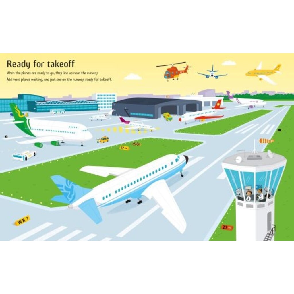First Sticker Book Airport